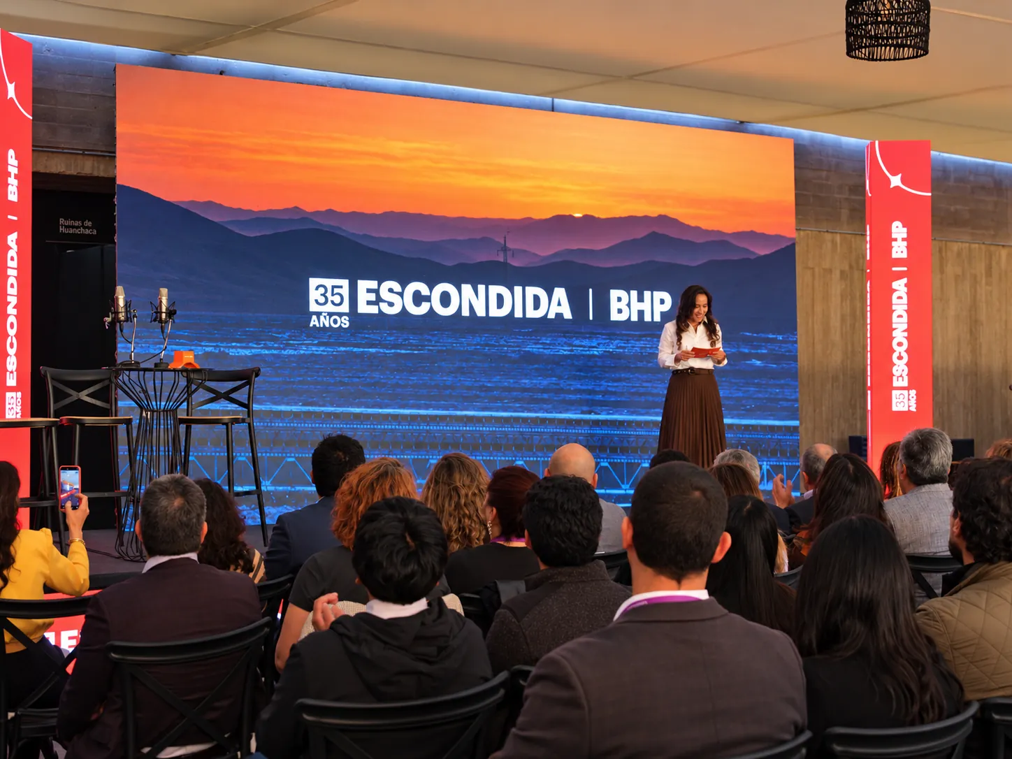 Celebration of Minera Escondida | BHP's 35th anniversary during the Open Aster event